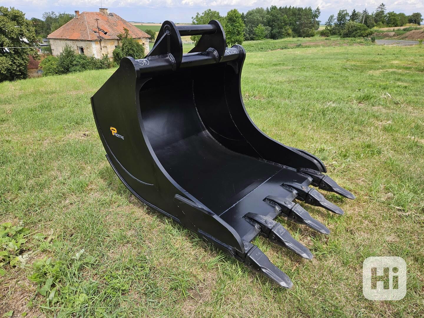 Podkopová lžíce s upínáním S70, šířka 1 300mm - foto 1