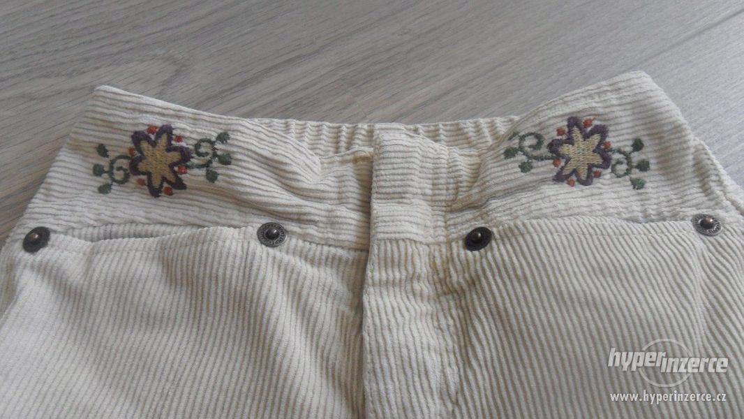 781 - manžestrové kalhoty Zara - foto 2