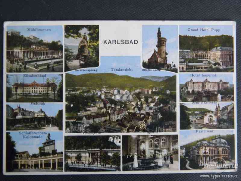 Karlovy Vary-Karlsbad.1926.Pohlednice. - foto 1