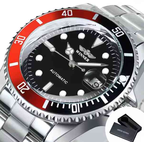 Elegantní hodinky WINNER®, Automatické, mechanické - NOVÉ - foto 10