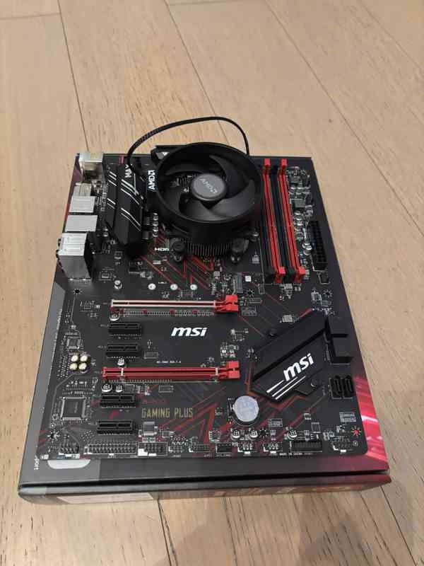 Nový MSI B450 Gaming Plus Max + AMD Ryzen 5 4500 - foto 5