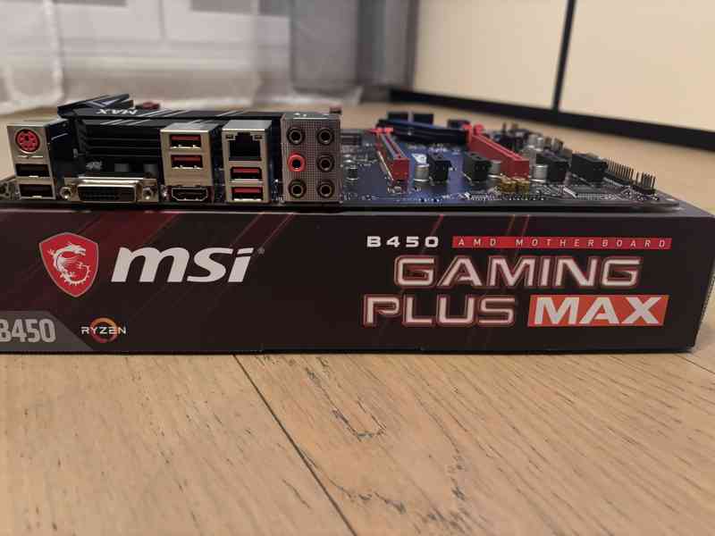 Nový MSI B450 Gaming Plus Max + AMD Ryzen 5 4500 - foto 4