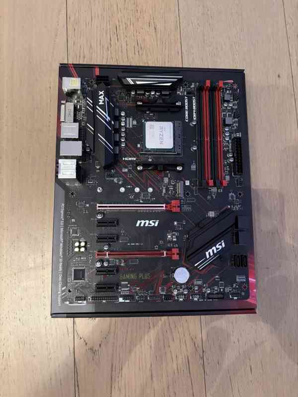 Nový MSI B450 Gaming Plus Max + AMD Ryzen 5 4500 - foto 2