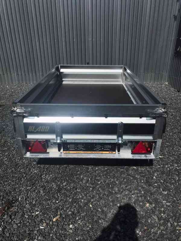 dvounápravový přívěsný vozík Klabo Profi 240T - foto 2