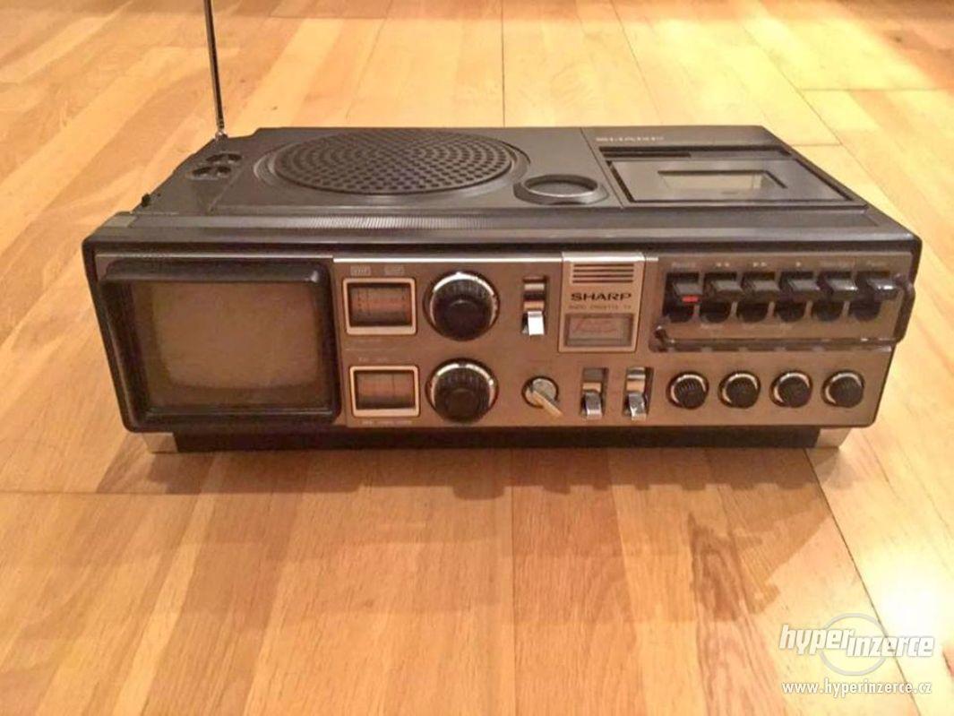 Prodám Radiomagnetofon Sharp 5P-27G, rarita! - foto 1