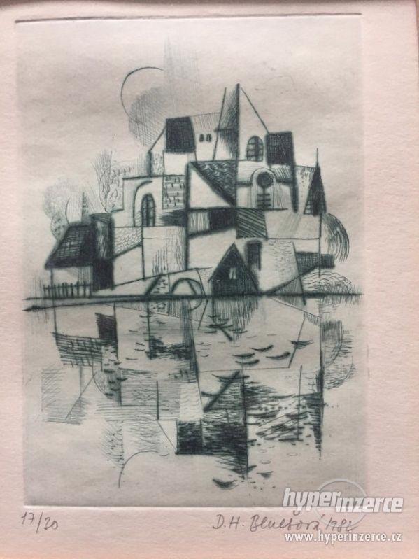 D.H.Benešová - grafika 1982 - foto 1