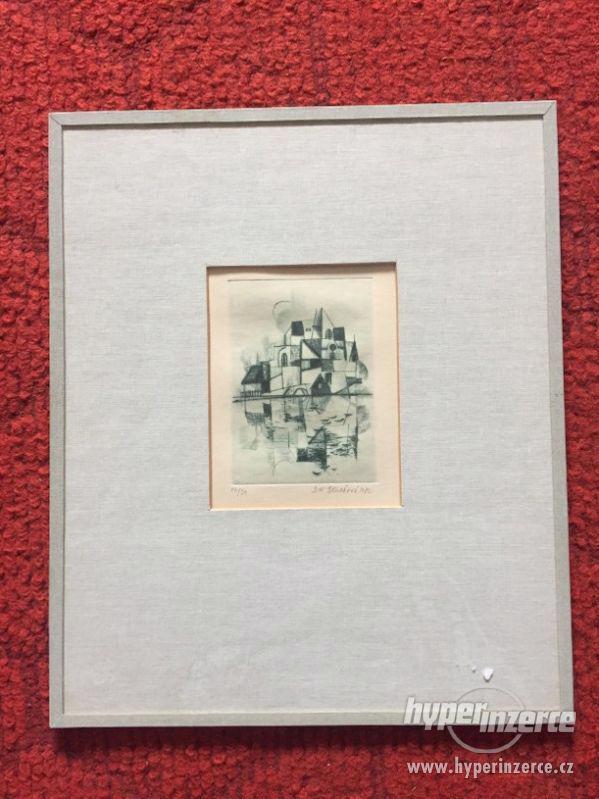 D.H.Benešová - grafika 1982 - foto 2