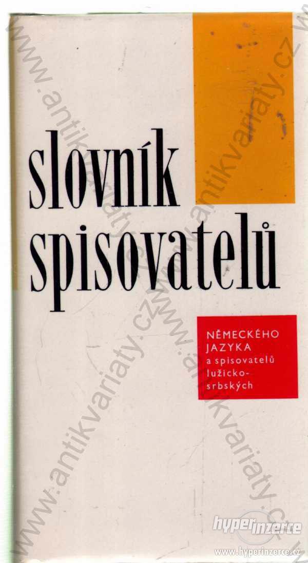 Slovník spisovatelů kolektiv autorů 1987 - foto 1