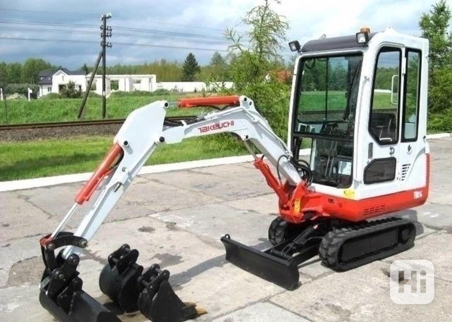 Takeuchi TB014 Minibagr - foto 1