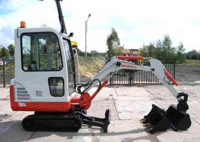 Takeuchi TB014 Minibagr - foto 3