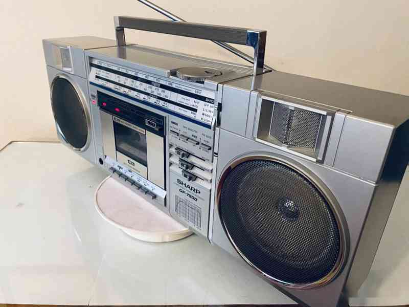 Radiomagnetofon Sharp GF 7500, 80.léta - foto 6