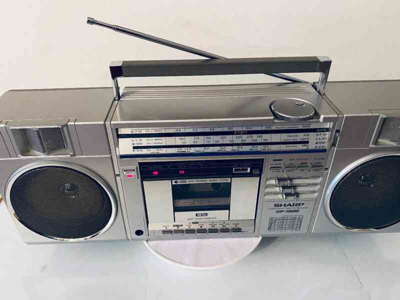 Radiomagnetofon Sharp GF 7500, 80.léta - foto 8