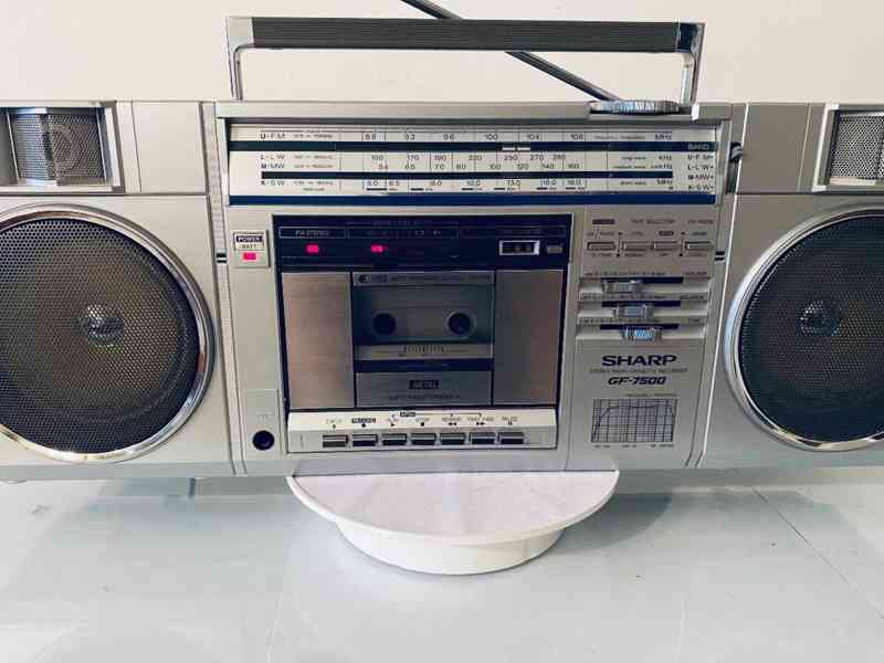 Radiomagnetofon Sharp GF 7500, 80.léta - foto 10