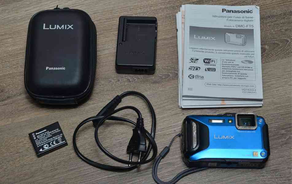 Panasonic Lumix DMC-FT5*Vodotěsný do 13m*Full HDV - foto 3