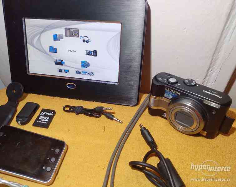 Víceúč. fotorámeček +autokamera +Panasonic Lumix DMC-LZ5!!! - foto 6