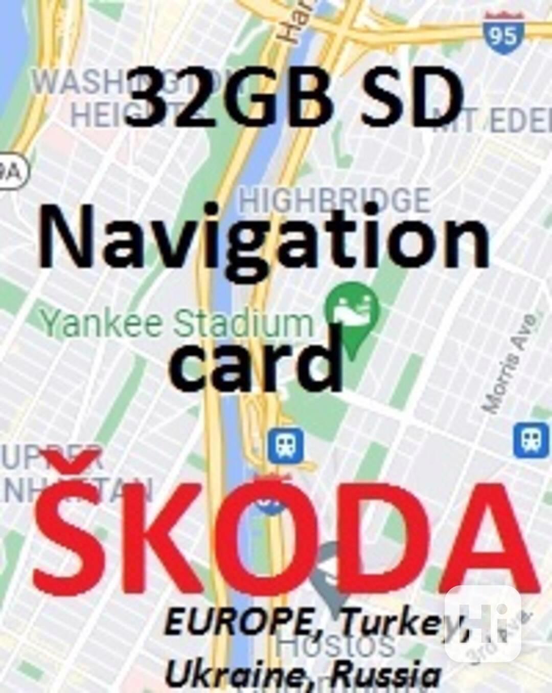 Navigace - Mapy Škoda Octávia, Rapid, Fabia, Kodiaq, Karoq  - foto 1