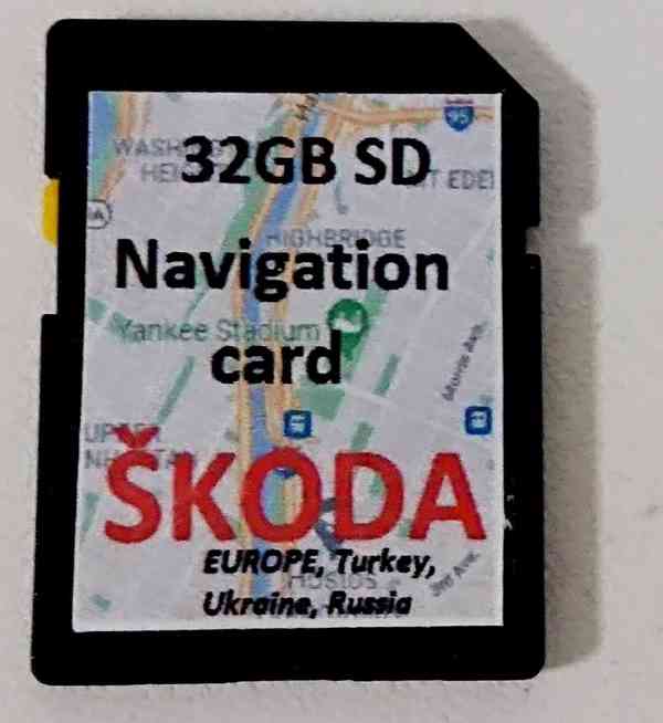 Navigace - Mapy Škoda Octávia, Rapid, Fabia, Kodiaq, Karoq  - foto 2
