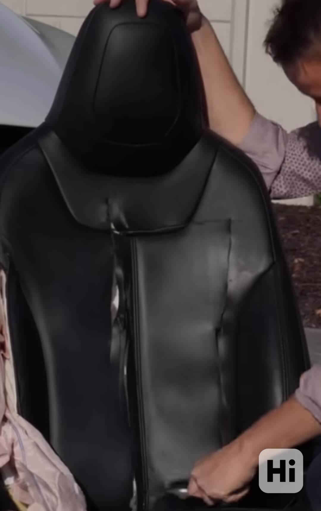 Koupím kožené sedačky na ničení - foto 1