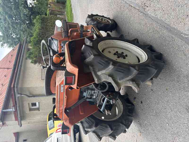 Traktor Kubota B1-15, malotraktor - Akční cena - foto 5
