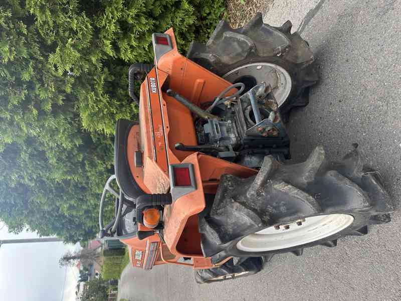 Traktor Kubota B1-15, malotraktor - Akční cena - foto 4