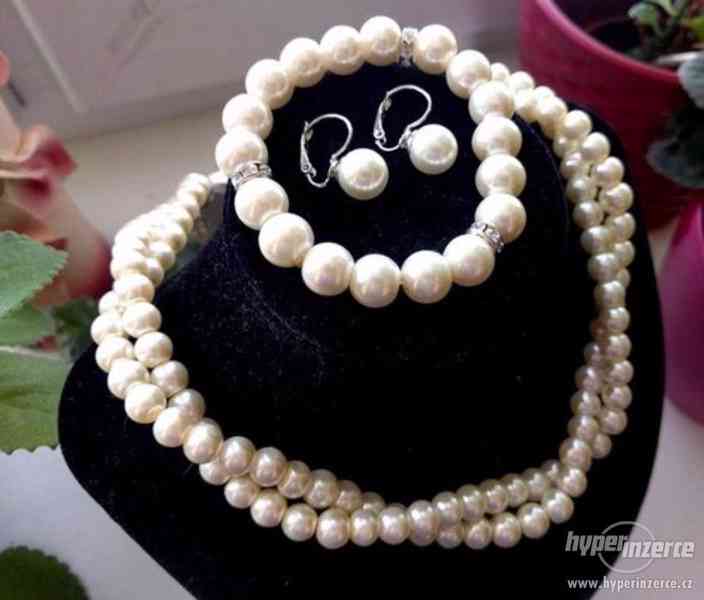 Luxusní set, voskované perly Stoklasa - foto 1