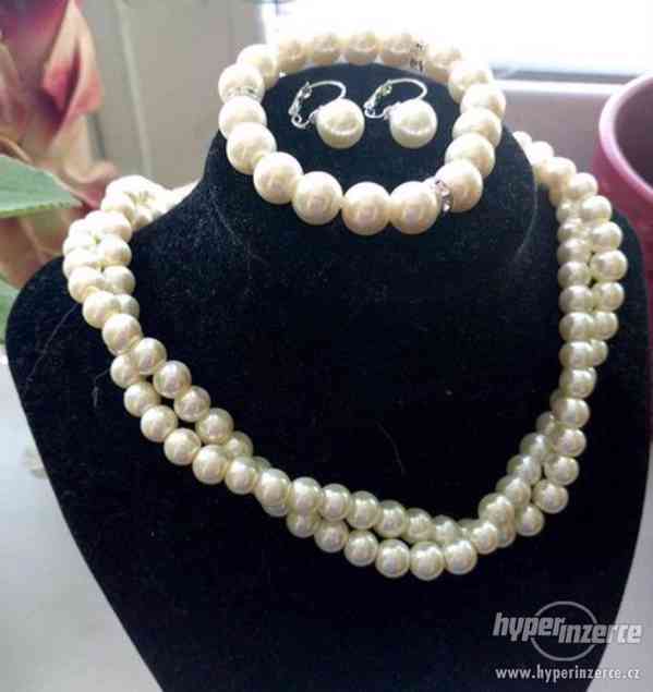 Luxusní set, voskované perly Stoklasa - foto 2
