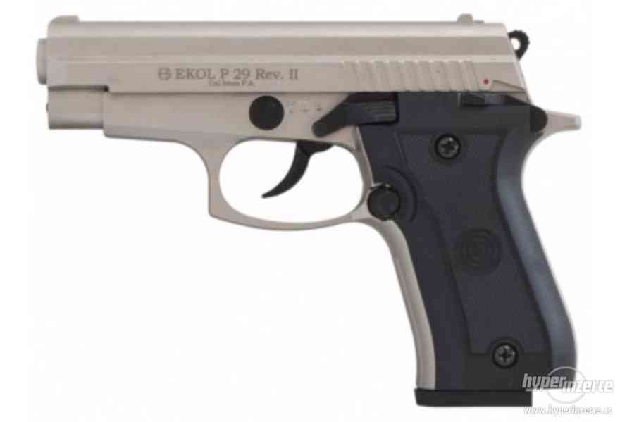 Plynová pistole Ekol P29 REV II satén cal.9mm - foto 1
