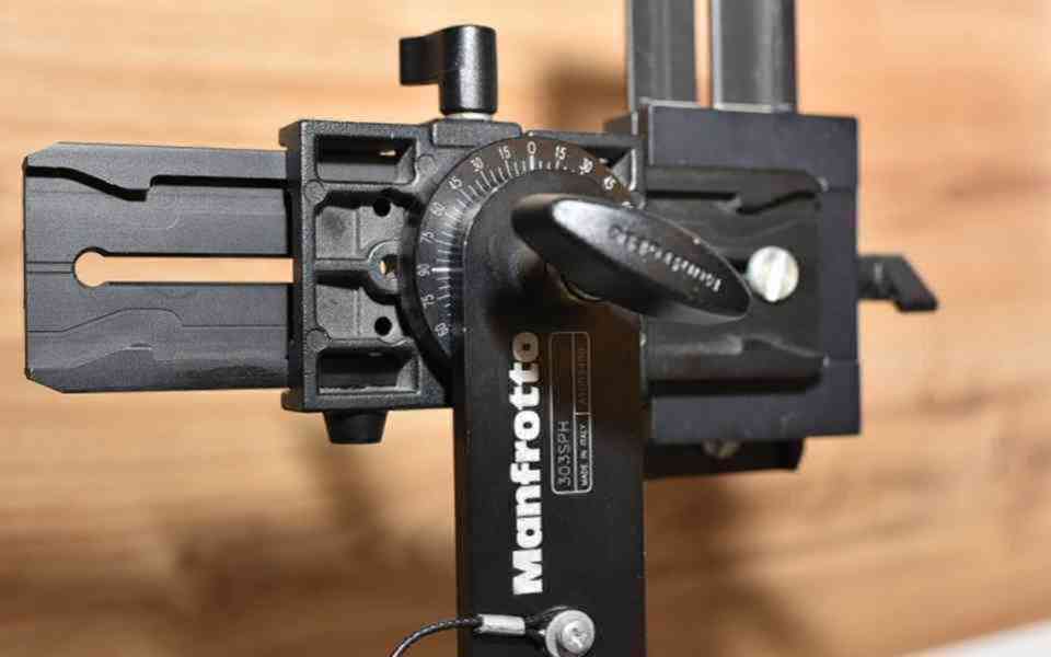 Panoramatická hlava Manfrotto 303SPH **Nosnost: 4 kg*pouzdro - foto 6