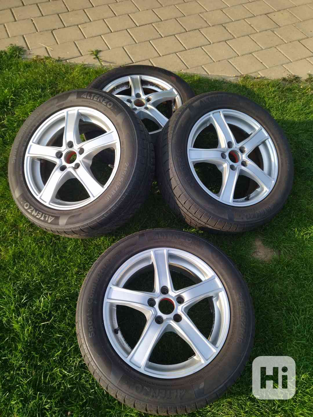 ALU kola s letními pneu R 16  - foto 1