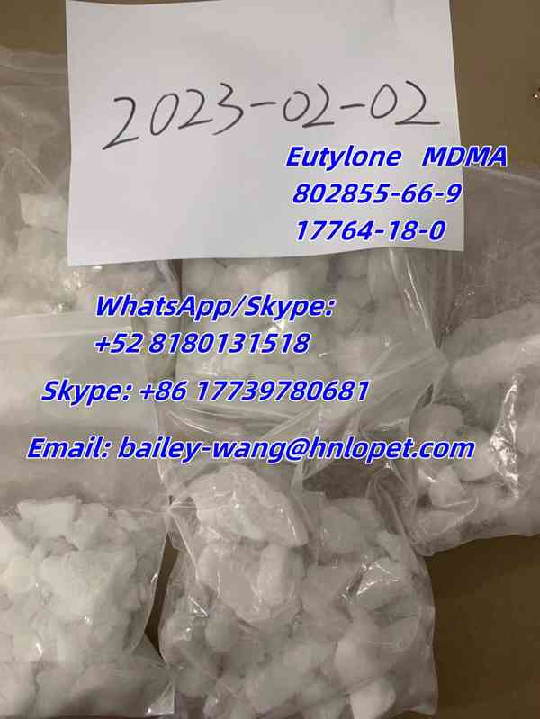 Eutylone,bk-EBDB,17764-18-0,802855-66-9,crystal - foto 2