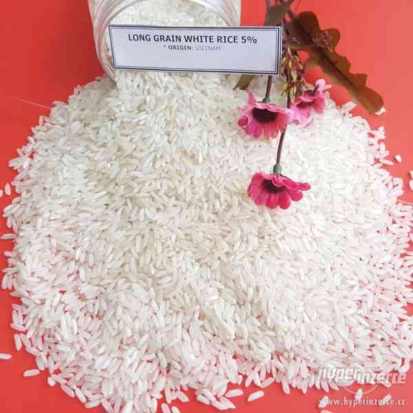 Dlouhá zrna bílá rýže  / Vietnam - foto 1