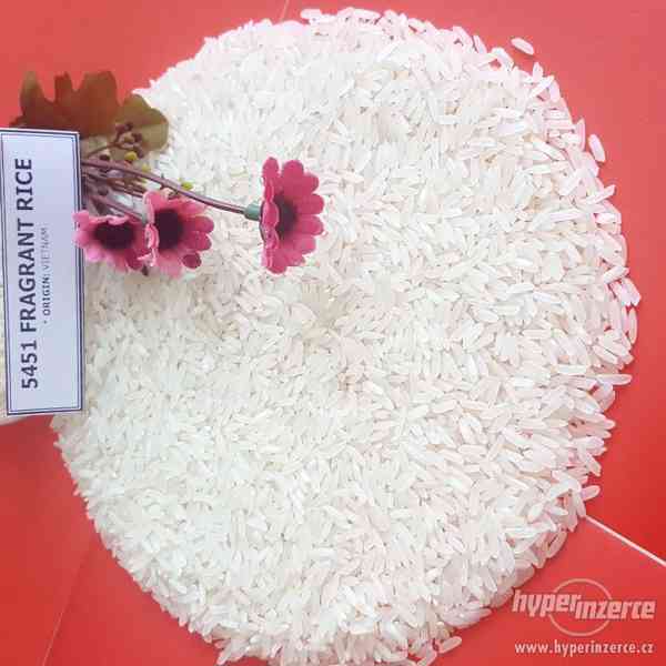 Dlouhá zrna bílá rýže  / Vietnam - foto 2