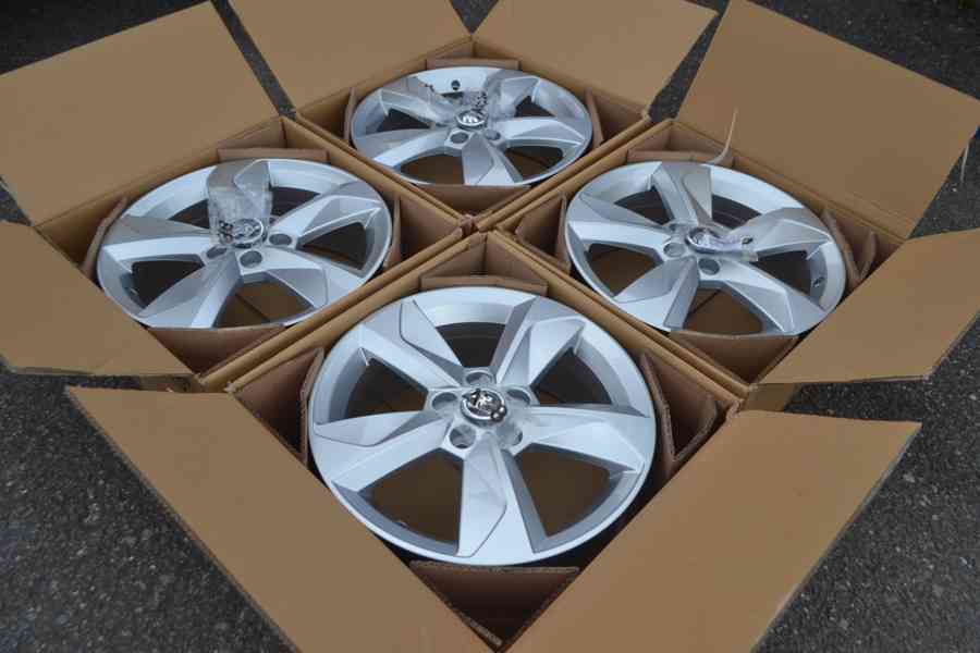 Š. Fabia IV, Seat Ibiza, VW Polo - 4ks Nové 16 orig.Alu kola - foto 12