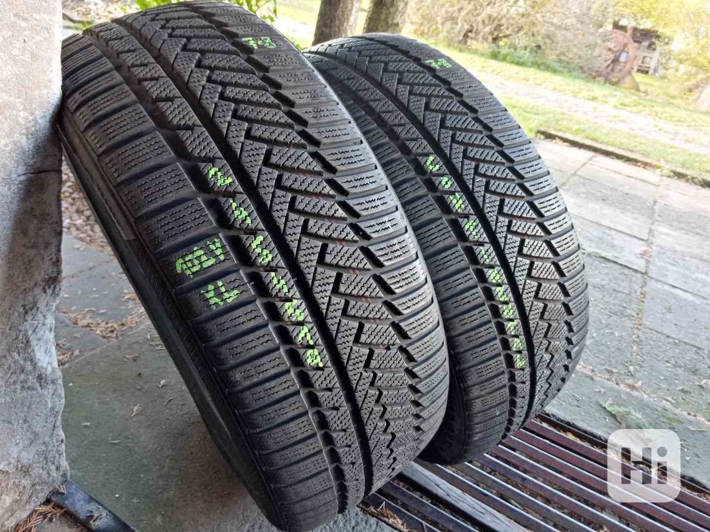 Zimní pneu 2kusy 245/45/19 vzorek 99% CONTINENTAL - dobírka - foto 1