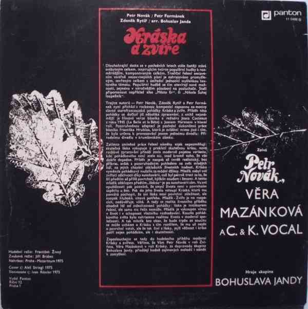 Petr Novák – Kráska a Zvíře  (LP) - foto 2