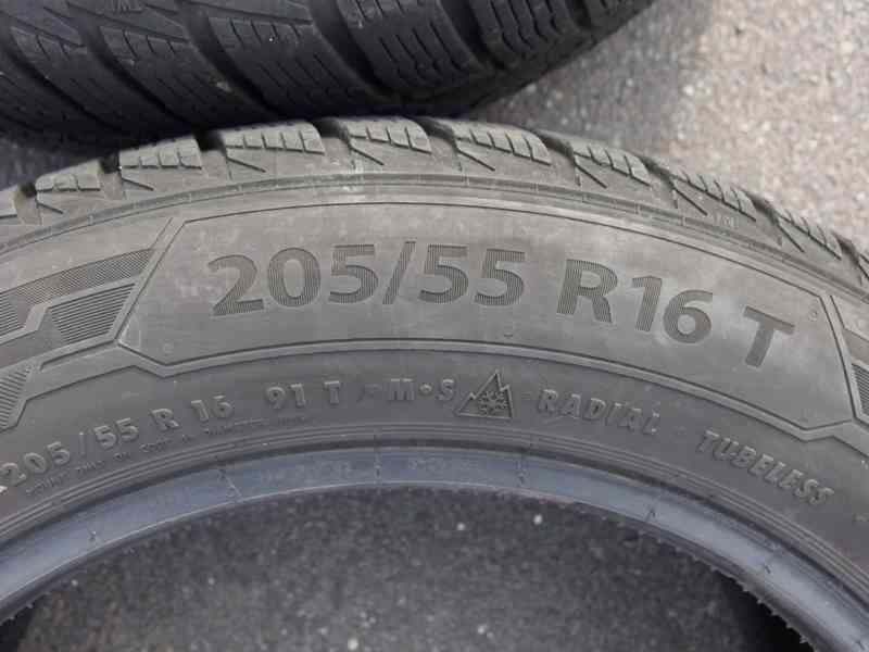 Sada zimních pneumatik 205/55 R16 - foto 8