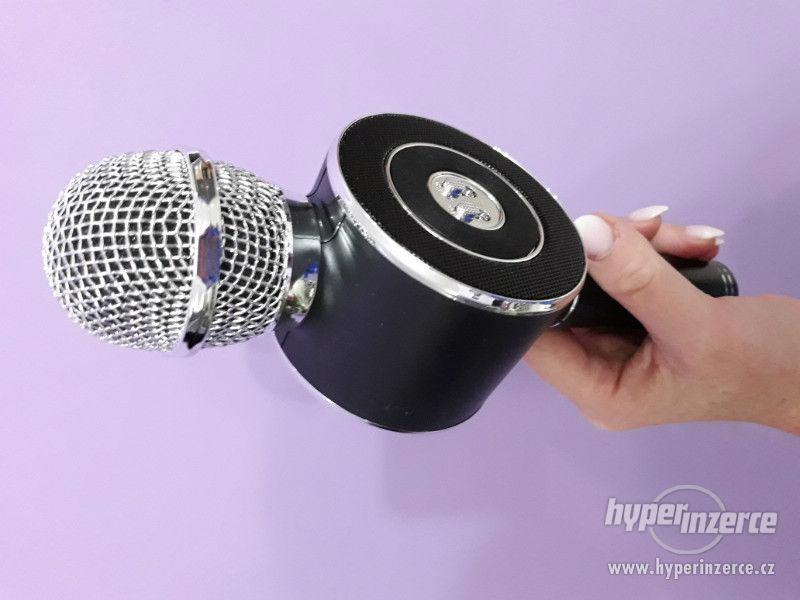 Bluetooth mikrofon bezdrátový reproduktor/karaoke - foto 1