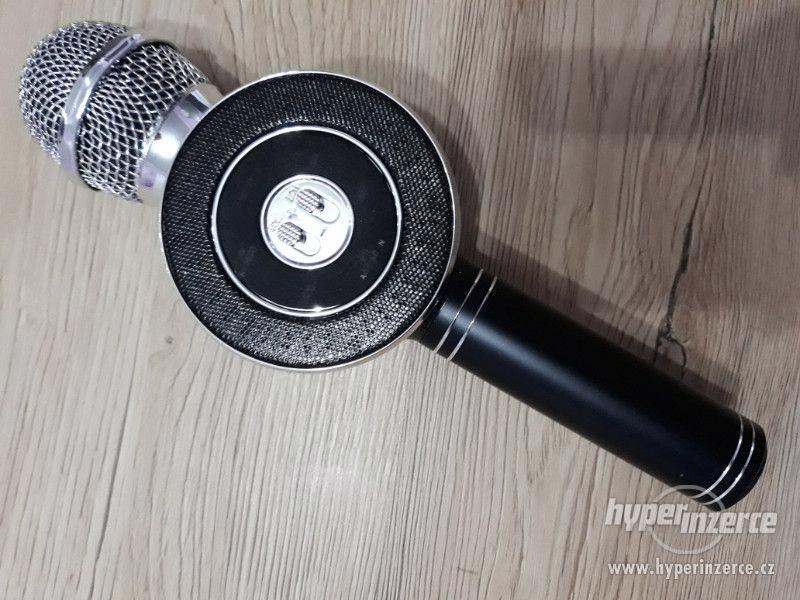 Bluetooth mikrofon bezdrátový reproduktor/karaoke - foto 3