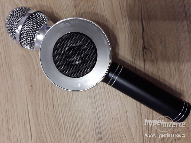 Bluetooth mikrofon bezdrátový reproduktor/karaoke - foto 4