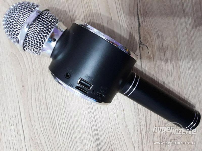 Bluetooth mikrofon bezdrátový reproduktor/karaoke - foto 5