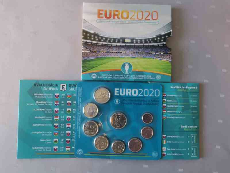 Sada SK euromincí 2021 - EURO 2020 - foto 1