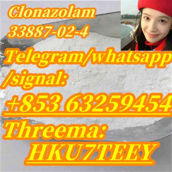  Clonazolam,33887-02-4,Delivery guaranteed(+853 63259454) - foto 2