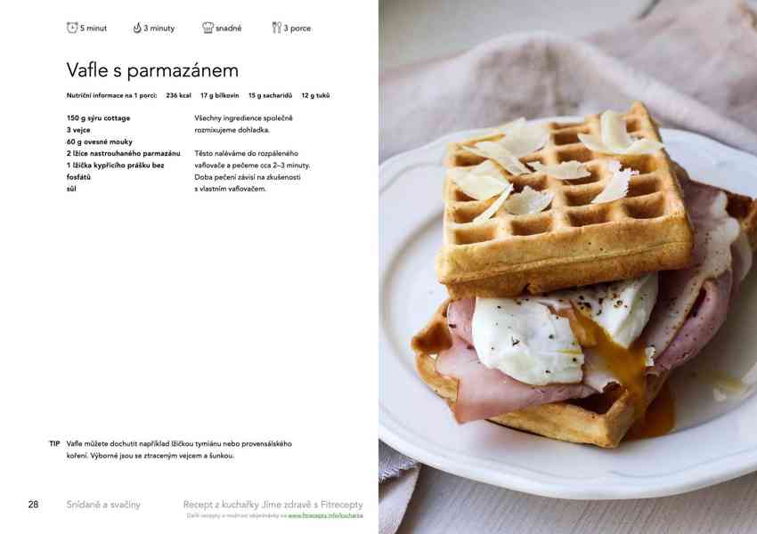 Jíme zdravě s Fitrecepty - 120 zdravých a chutných receptů  - foto 3