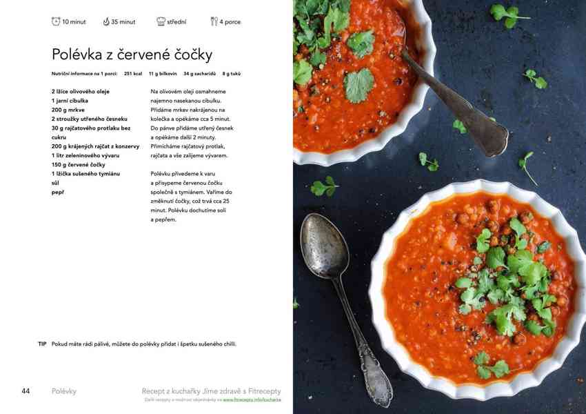 Jíme zdravě s Fitrecepty - 120 zdravých a chutných receptů  - foto 2
