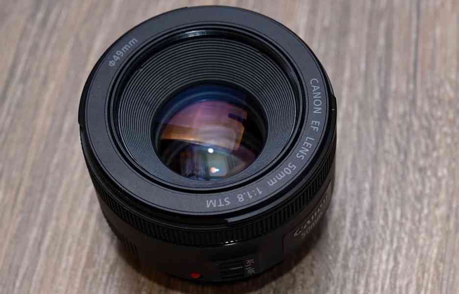 Canon EF 50mm f/1.8 STM **fullframe - formát*Pevný - foto 4