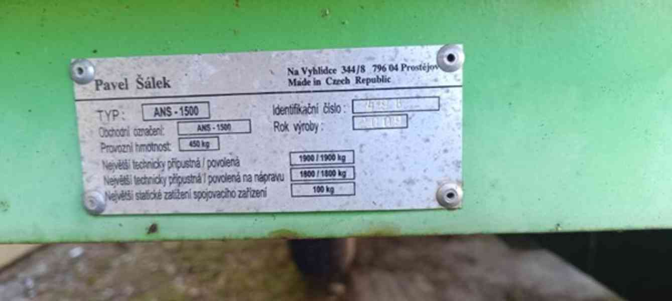 Malotraktor Farmář Wisconsin a přívěs traktorový vč. přísl. - foto 8