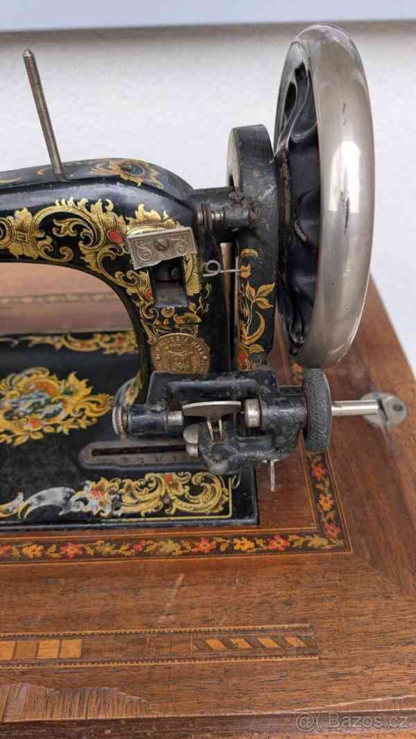 Starožitný retro šicí stroj PRECIOSA - foto 3