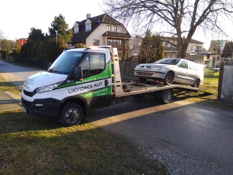 Odvoz autovraků ZDARMA i s odhlášením Písek - foto 4