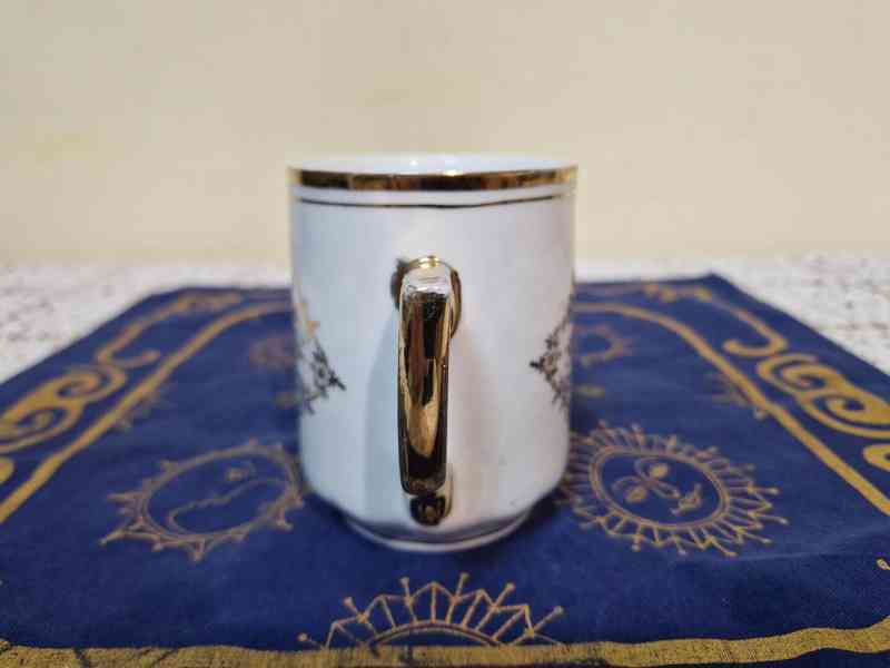 Sběratelský porcelánový Hrnek František Josef Vilém 1914 - foto 4