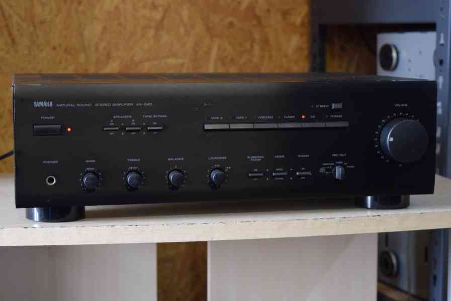 YAMAHA AX-540 KVALITNÍ STEREO ZESILOVAČ ODĚRKY !! - foto 1